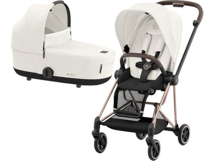 41676 kocarek cybex mios rosegold seat pack 2024 vcetne korby off white