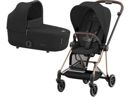 41691 kocarek cybex mios rosegold seat pack 2024 vcetne korby sepia black