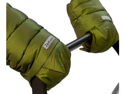 Rukavice 7 A.M.ENFANT WarMMuffs, metallic leaf