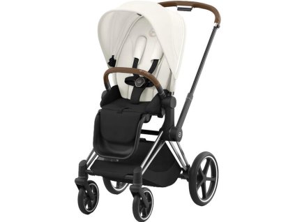 42612 kocarek cybex priam chrome brown seat pack 2025 off white