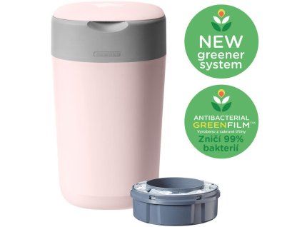 Koš na pleny TOMMEE TIPPEE Sangenic Twist & Click 2025, růžový