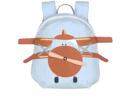 Dětský batoh LÄSSIG Tiny Backpack Tiny Drivers 2024, propeller plane