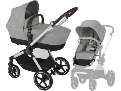 43275 43275 kocarek cybex eos lux 2025 stone grey silver frame