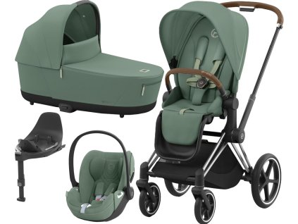 43443 05 chro brown leaf green cybex priam comfort 2023 2024