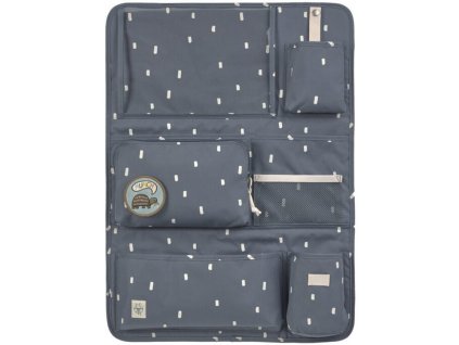 Kapsář LÄSSIG Car Wrap-to-Go 2026, happy prints midnight blue