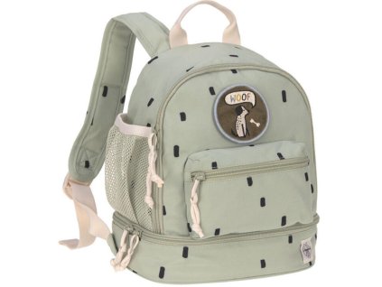 Dětský batoh LÄSSIG Mini Backpack 2026, happy prints light olive