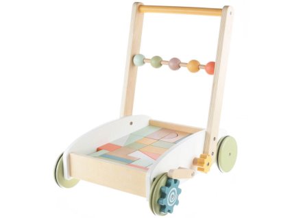 Dřevěný vozík s kostkami ZOPA Wood 2026