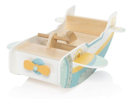 Dřevěná montessori houpačka ZOPA Letadlo Wood 2026
