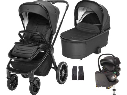 Kočárek ZOPA Move Cross 3 2025 + hluboká korba Move XL 3 + autosedačka + báze, all black
