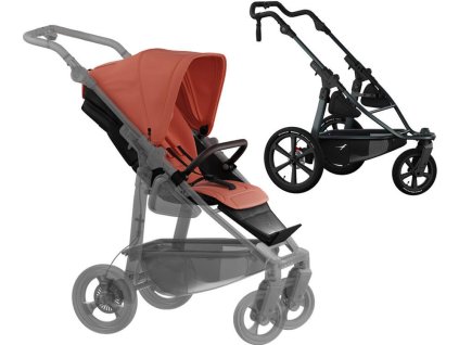 44220 44220 44220 kocarek tfk proa frame stroller seat unit mono pro 2025 salmon