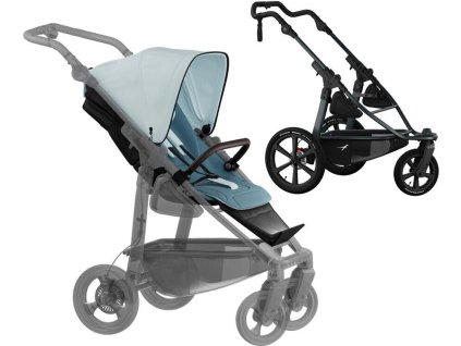 44235 44235 44235 kocarek tfk proa frame stroller seat unit mono pro 2025 blue dual color