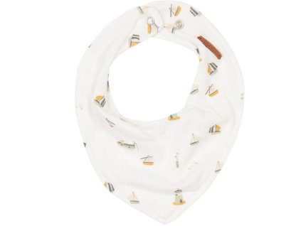 Bryndáček LITTLE DUTCH Bandana Námořnický záliv 2024, white