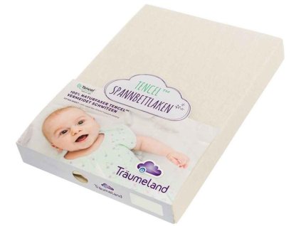 Prostěradlo TRÄUMELAND Tencel UNI 2025, beige