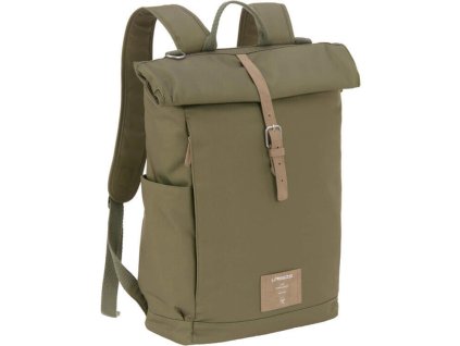Taška na rukojeť LÄSSIG Green Label Rolltop Backpack 2025, olive