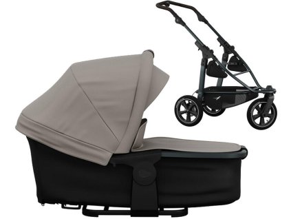 45690 45690 45690 kocarek tfk mono 3 frame air wheel carrycot mono pro combi unit 2025 sand