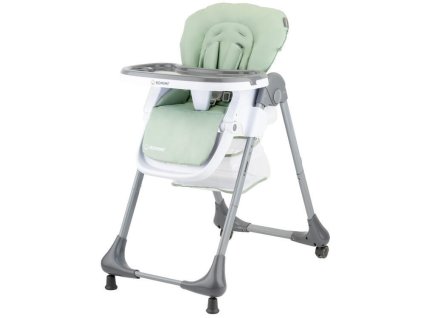 Jídelní židlička BOMIMI Lara 2025, ekokůže green