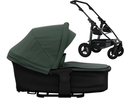47037 47037 47037 kocarek tfk mono 4 frame air wheel carrycot mono pro combi unit 2025 olive