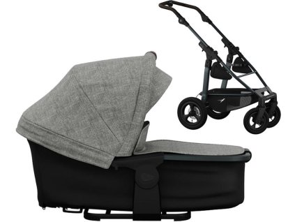 47064 47064 47064 kocarek tfk mono 4 frame air wheel carrycot mono pro combi unit premium 2025 grey