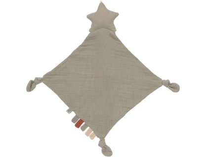 Muchláček LÄSSIG Baby Comforter Little Universe 2024, star olive
