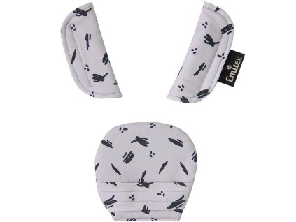 Souprava polstrování EMITEX na autosedačku 2025, crazy notes