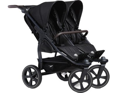 Kočárek TFK Duo2 Frame Air Chamber Wheel Stroller seat duo2 2024, black