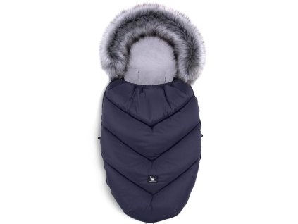 Fusak do kočárku COTTONMOOSE Moose Yukon 2024, dark blue