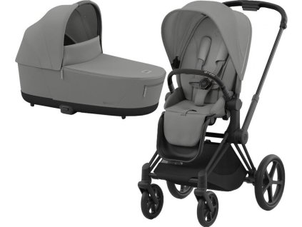 47592 47592 kocarek cybex priam matt black seat pack 2024 vcetne korby mirage grey