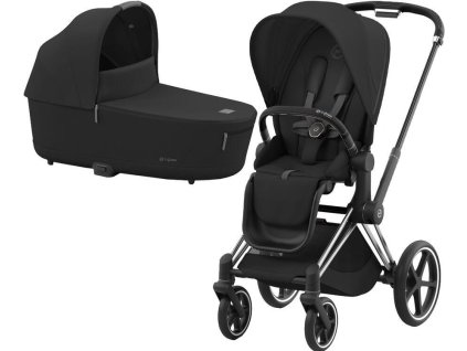 47598 kocarek cybex priam chrome black seat pack 2024 vcetne korby sepia black