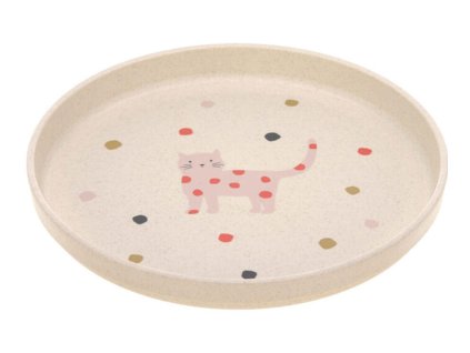 Dětský talíř LÄSSIG Plate PP/Cellulose Little Mateys 2024, spicy orange