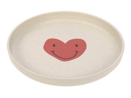 Dětský talíř LÄSSIG Plate PP/Cellulose 2026, happy rascals heart