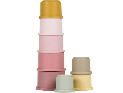 Stohovací kelímky LITTLE DUTCH 2026, pink