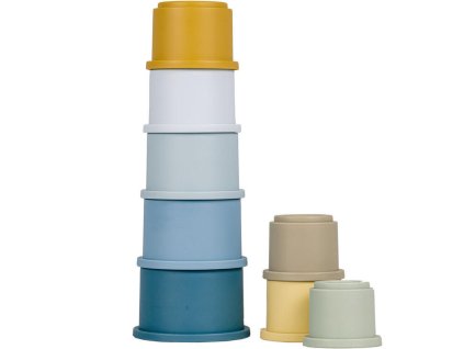 Stohovací kelímky LITTLE DUTCH 2026, blue