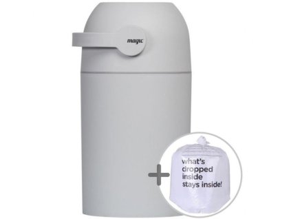 Koš na pleny MAGIC 2024, light grey