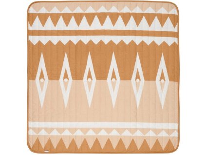 Voděodolná hrací podložka TODDLEKIND Pretty Practical Mat 2023, camel