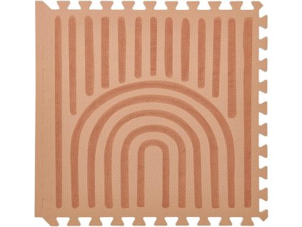 Hrací podložka TODDLEKIND Prettier Puzzle Linear 2025, camel