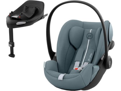 Autosedačka CYBEX Cloud G i-Size PLUS Gold Line 2025 včetně báze, stormy blue