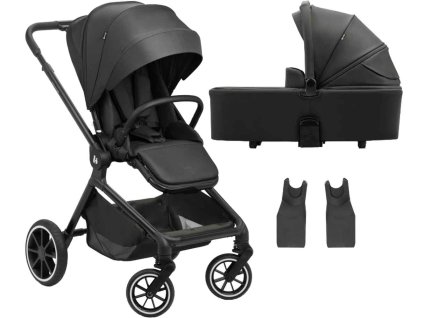 01 black hauck kombinovany kocarek move n care set 2v1 black