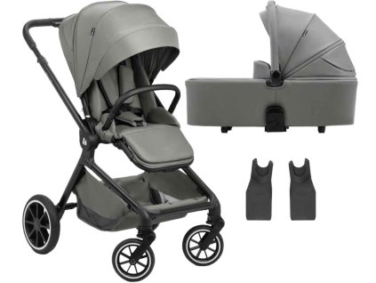 Kočárek HAUCK Move N Care Set 2v1 2025, dark grey