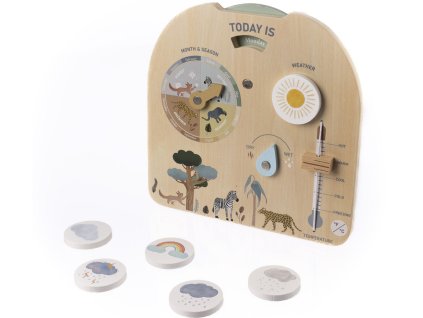 Dřevěná Montessori deska ZOPA Počasí 2026
