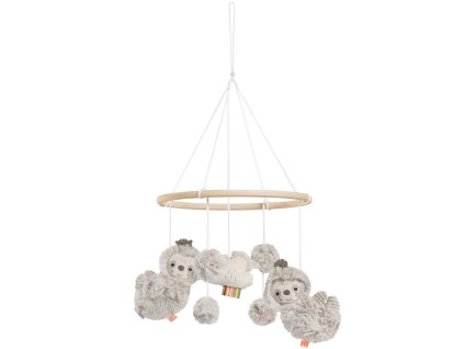 Dřevěný kolotoč BABY FEHN Lazy, Crazy & Pink 2025, lenochod Lazy
