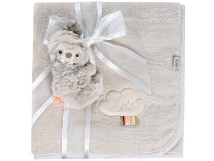 Mazlící deka BABY FEHN Lazy, Crazy & Pink 2025, lenochod Lazy