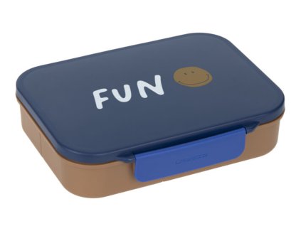Svačinový box LÄSSIG Lunchbox Bento Little Gang 2026, smile navy