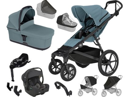 05 thule urban glide 4 wheel mid blue magnetic buckle 2025