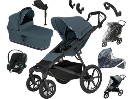 06 thule urban glide 4 wheel dark slate magnetic buckle 2025