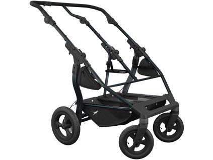 Kočárek TFK Duo frame air wheel Carrycot duo combi 2026, black