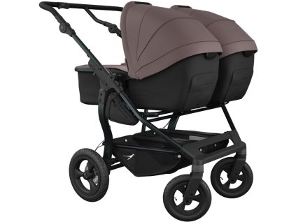 Kočárek TFK Duo frame air wheel Carrycot duo combi 2026, brown