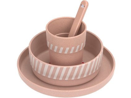 Dětské stolní nádobí LÄSSIG Dish Set PP/Cellulose 2026, tiny team cat