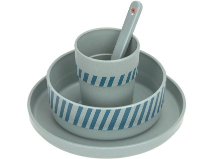Dětské stolní nádobí LÄSSIG Dish Set PP/Cellulose 2026, tiny team dog