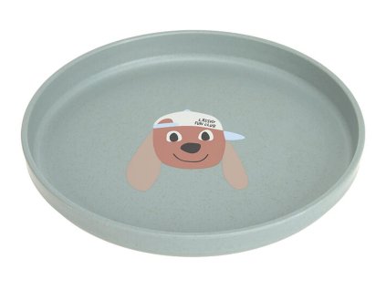 Dětský talíř LÄSSIG Plate PP/Cellulose 2026, tiny team dog