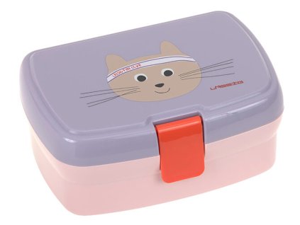 Box na svačiny LÄSSIG Lunchbox 2026, tiny team cat